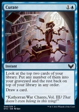 Curate - Strixhaven: School of Mages (Common) [STX-40] - JotaCards - Tu Tienda de TCG