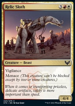 Relic Sloth - Strixhaven: School of Mages (Common) [STX-223] - JotaCards - Tu Tienda de TCG