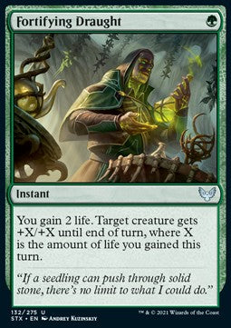 Fortifying Draught - Strixhaven: School of Mages (Uncommon) [STX-132] - JotaCards - Tu Tienda de TCG