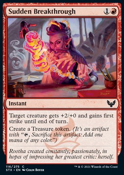 Sudden Breakthrough - Strixhaven: School of Mages (Common) [STX-116] - JotaCards - Tu Tienda de TCG