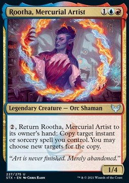 Rootha, Mercurial Artist - Strixhaven: School of Mages (Uncommon) [STX-227] - JotaCards - Tu Tienda de TCG