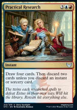Practical Research - Strixhaven: School of Mages (Uncommon) [STX-212] - JotaCards - Tu Tienda de TCG