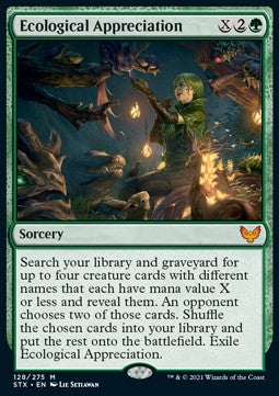 Ecological Appreciation - Strixhaven: School of Mages (Mythic) [STX-128] - JotaCards - Tu Tienda de TCG