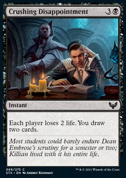 Crushing Disappointment - Strixhaven: School of Mages (Common) [STX-68] - JotaCards - Tu Tienda de TCG