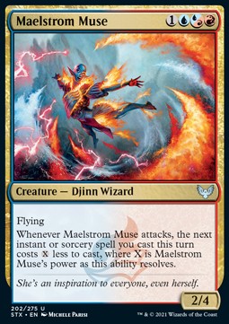 Maelstrom Muse - Strixhaven: School of Mages (Uncommon) [STX-202] - JotaCards - Tu Tienda de TCG