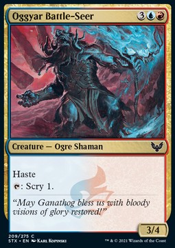 Oggyar Battle-Seer - Strixhaven: School of Mages (Common) [STX-209] - JotaCards - Tu Tienda de TCG