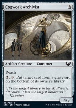 Cogwork Archivist - Strixhaven: School of Mages (Common) [STX-254] - JotaCards - Tu Tienda de TCG