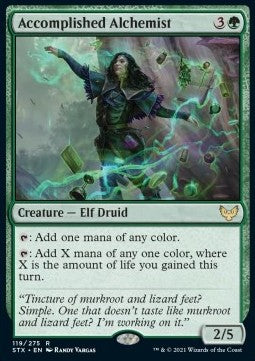 Accomplished Alchemist - Strixhaven: School of Mages (Rare) [STX-119] - JotaCards - Tu Tienda de TCG