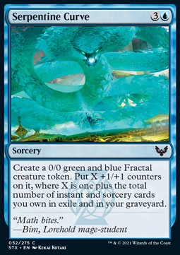 Serpentine Curve - Strixhaven: School of Mages (Common) [STX-52] - JotaCards - Tu Tienda de TCG