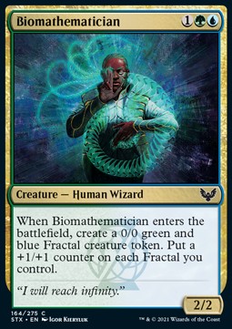 Biomathematician - Strixhaven: School of Mages (Common) [STX-164] - JotaCards - Tu Tienda de TCG