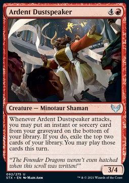 Ardent Dustspeaker - Strixhaven: School of Mages (Uncommon) [STX-92] - JotaCards - Tu Tienda de TCG