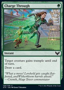 Charge Through - Strixhaven: School of Mages (Common) [STX-124] - JotaCards - Tu Tienda de TCG