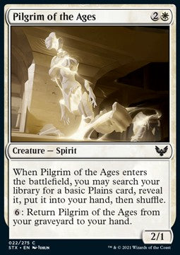Pilgrim of the Ages - Strixhaven: School of Mages (Common) [STX-22] - JotaCards - Tu Tienda de TCG
