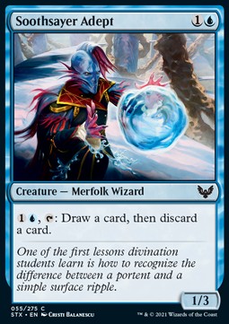 Soothsayer Adept - Strixhaven: School of Mages (Common) [STX-55] - JotaCards - Tu Tienda de TCG