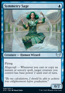 Symmetry Sage - Strixhaven: School of Mages (Uncommon) [STX-56] - JotaCards - Tu Tienda de TCG