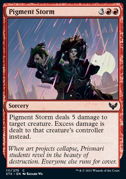Pigment Storm - Strixhaven: School of Mages (Common) [STX-111] - JotaCards - Tu Tienda de TCG