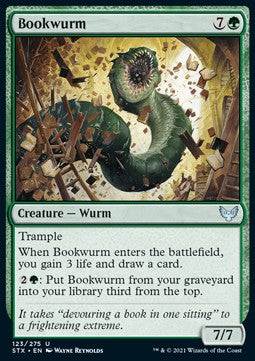 Bookwurm - Strixhaven: School of Mages (Uncommon) [STX-123] - JotaCards - Tu Tienda de TCG