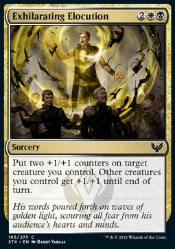 Exhilarating Elocution - Strixhaven: School of Mages (Common) [STX-185] - JotaCards - Tu Tienda de TCG