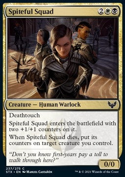 Spiteful Squad - Strixhaven: School of Mages (Common) [STX-237] - JotaCards - Tu Tienda de TCG