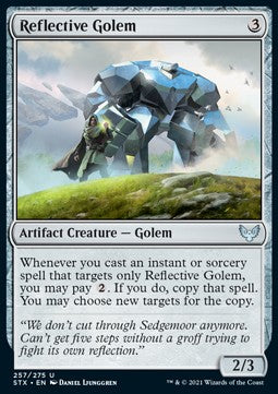 Reflective Golem - Strixhaven: School of Mages (Uncommon) [STX-257] - JotaCards - Tu Tienda de TCG