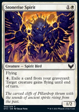 Stonerise Spirit - Strixhaven: School of Mages (Common) [STX-32] - JotaCards - Tu Tienda de TCG