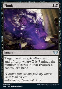 Flunk - Strixhaven: School of Mages (Uncommon) [STX-71] - JotaCards - Tu Tienda de TCG