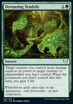 Devouring Tendrils - Strixhaven: School of Mages (Uncommon) [STX-126] - JotaCards - Tu Tienda de TCG