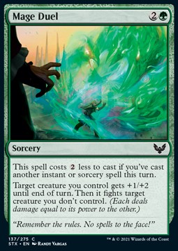 Mage Duel - Strixhaven: School of Mages (Common) [STX-137] - JotaCards - Tu Tienda de TCG