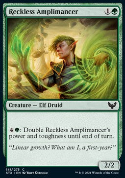 Reckless Amplimancer - Strixhaven: School of Mages (Common) [STX-141] - JotaCards - Tu Tienda de TCG