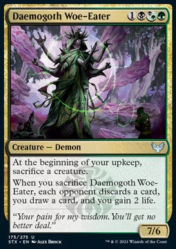 Daemogoth Woe-Eater - Strixhaven: School of Mages (Uncommon) [STX-175] - JotaCards - Tu Tienda de TCG