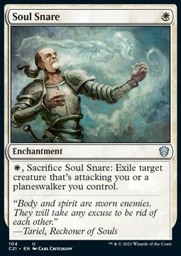 Soul Snare - Commander: Strixhaven (Uncommon) [C21-104] - JotaCards - Tu Tienda de TCG