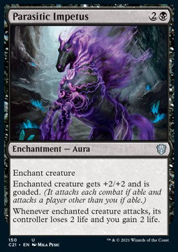 Parasitic Impetus - Commander: Strixhaven (Uncommon) [C21-150] - JotaCards - Tu Tienda de TCG