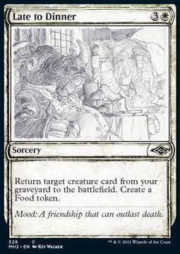 Late to Dinner - Modern Horizons 2: Extras (Common) [XMH2-329] - JotaCards - Tu Tienda de TCG
