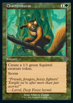 Chatterstorm (V.1) - Modern Horizons 2: Extras (Common) [XMH2-411] - JotaCards - Tu Tienda de TCG