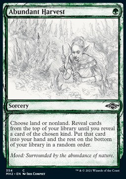 Abundant Harvest - Modern Horizons 2: Extras (Common) [XMH2-354] - JotaCards - Tu Tienda de TCG