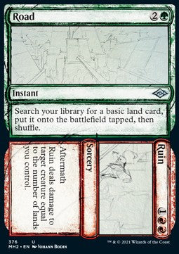 Road // Ruin - Modern Horizons 2: Extras (Uncommon) [XMH2-376] - JotaCards - Tu Tienda de TCG
