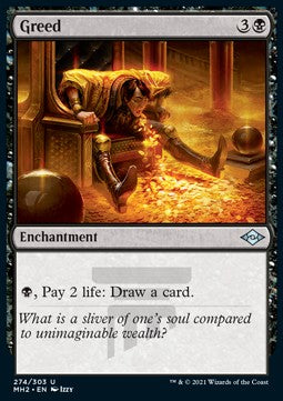Greed (V.1) - Modern Horizons 2 (Uncommon) [MH2-274] - JotaCards - Tu Tienda de TCG