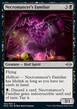 Necromancer's Familiar - Modern Horizons 2 (Uncommon) [MH2-94] - JotaCards - Tu Tienda de TCG