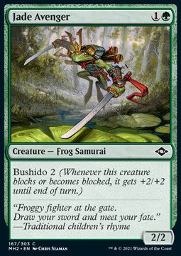 Jade Avenger - Modern Horizons 2 (Common) [MH2-167] - JotaCards - Tu Tienda de TCG