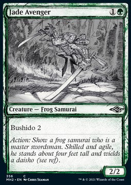 Jade Avenger - Modern Horizons 2: Extras (Common) [XMH2-356] - JotaCards - Tu Tienda de TCG
