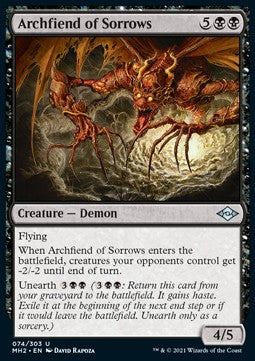 Archfiend of Sorrows - Modern Horizons 2 (Uncommon) [MH2-74] - JotaCards - Tu Tienda de TCG