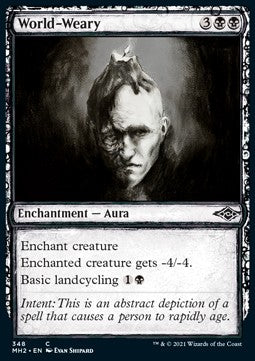 World-Weary - Modern Horizons 2: Extras (Common) [XMH2-348] - JotaCards - Tu Tienda de TCG