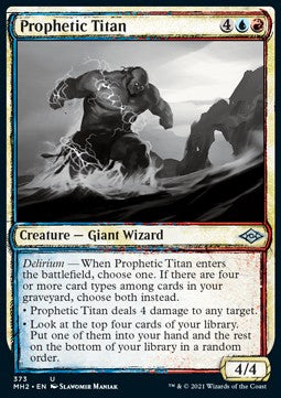 Prophetic Titan - Modern Horizons 2: Extras (Uncommon) [XMH2-373] - JotaCards - Tu Tienda de TCG