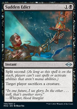 Sudden Edict - Modern Horizons 2 (Uncommon) [MH2-100] - JotaCards - Tu Tienda de TCG