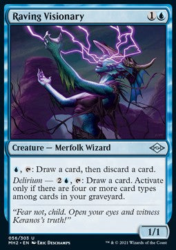 Raving Visionary - Modern Horizons 2 (Uncommon) [MH2-56] - JotaCards - Tu Tienda de TCG