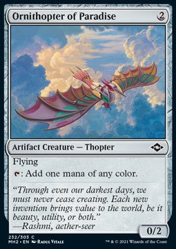 Ornithopter of Paradise - Modern Horizons 2 (Common) [MH2-232] - JotaCards - Tu Tienda de TCG