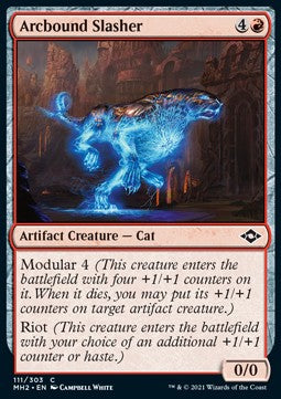 Arcbound Slasher - Modern Horizons 2 (Common) [MH2-111] - JotaCards - Tu Tienda de TCG