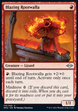 Blazing Rootwalla - Modern Horizons 2 (Uncommon) [MH2-115] - JotaCards - Tu Tienda de TCG