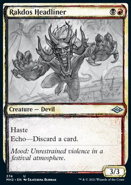 Rakdos Headliner - Modern Horizons 2: Extras (Uncommon) [XMH2-374] - JotaCards - Tu Tienda de TCG