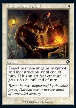 Blacksmith's Skill (V.1) - Modern Horizons 2: Extras (Common) [XMH2-381] - JotaCards - Tu Tienda de TCG